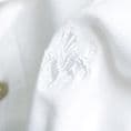 Senlak Tipped White Dragon Anglo-Saxon Polo Shirt - White